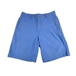 Vineyard Vines Mens Club Short Blue Cotton Chino Shorts Size 30 Preppy